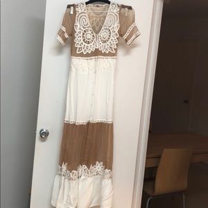 For Love & Lemons Lace Maxi Dress